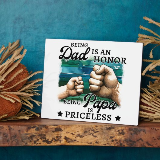 貴重な絆 フォトプラーク (側面)