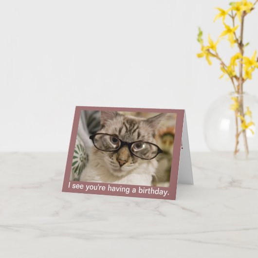 貴重な表現誕生日の願い カード (黄色い花)