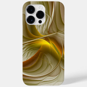 貴金属の色、抽象的なフラクタルアート Case-Mate iPhone 14 PRO MAXケース