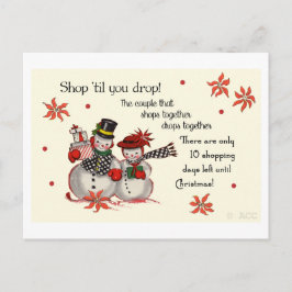 買い物で身を滅ぼせ！ ポストカード