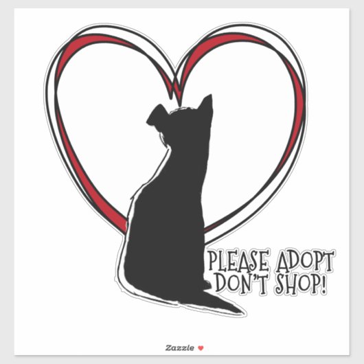 買い物をしないでくれ！大きい白または澄ん シール (シート)