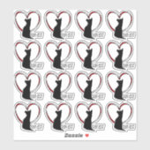 買い物をしないでくれ！ |白または澄ん シール (シート)