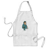 買い物をする女性 スタンダードエプロン (正面)