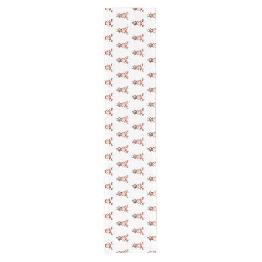 買い物客の好みに合わせて商品を説明しよう ショートテーブルランナー (正面)