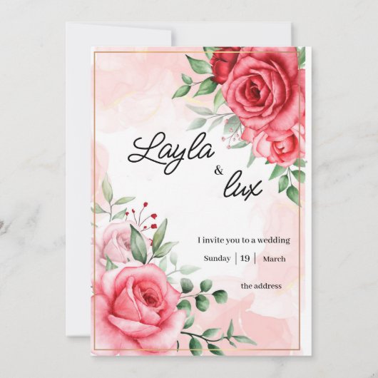 買い物客の思い通りに商品を説明しよう 招待状 (裏面)