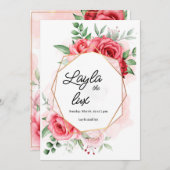 買い物客の思い通りに商品を説明しよう 招待状 (正面/裏面)