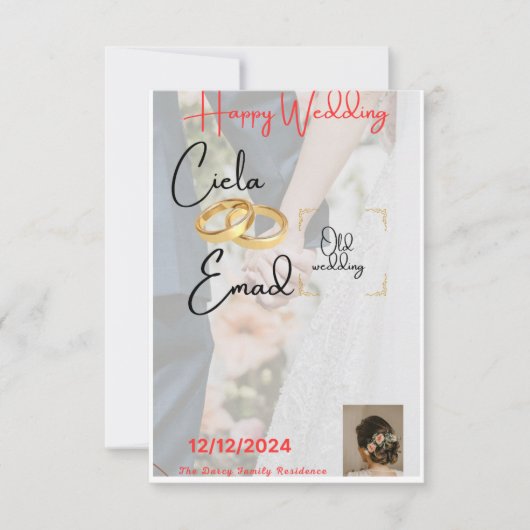 買い物客は 出欠カード (正面)