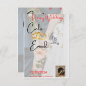 買い物客は 出欠カード (正面/裏面)