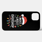 買い過ぎ注意 ショッピング隊 ファミリーXmas Case-Mate iPhoneケース (裏面 (横))