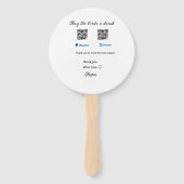 買お酒の寄付QR Venmo PayPal ハンドファン (裏面)
