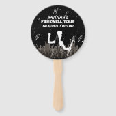 買お酒を飲む最後のツアーパンクバチェロレッテ ハンドファン (裏面)