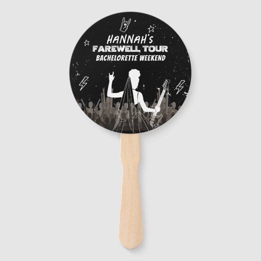 買お酒を飲む最後のツアーパンクバチェロレッテ ハンドファン (裏面)