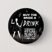 買お酒を飲む最後のツアーパンクバチェロレッテ 缶バッジ (正面)