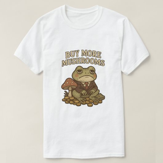 買もっと Tシャツ (デザイン正面)