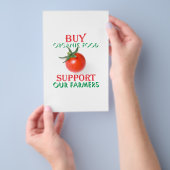 買オーガニック食 チラシ (ハンドル)