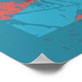 買チケットのヴィンテージの署名動揺して ポスター (角)