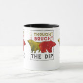 買ディップ、取引、貿易、共有 マグカップ (中央)