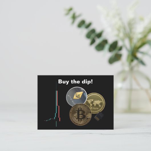 買ディップ! 名刺 (スタンド正面)