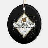 買トレーダーの上昇投買資株主 セラミックオーナメント (左)