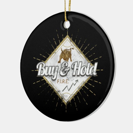 買トレーダーの上昇投買資株主 セラミックオーナメント (左)