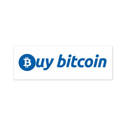 買ビットコイン セルフインキングスタンプ (デザイン)