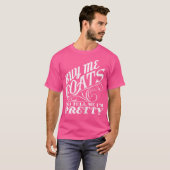 買ヤギだと言えかわいらしる Tシャツ (正面フル)