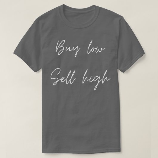 買低売り高株価2 Tシャツ (デザイン正面)