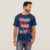 買取引おもしろい4株式市場 Tシャツ (正面フル)