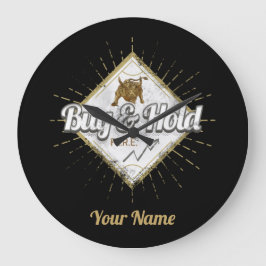 買売り場のトレーダー買が、下り投資家を押し上げる ラージ壁時計