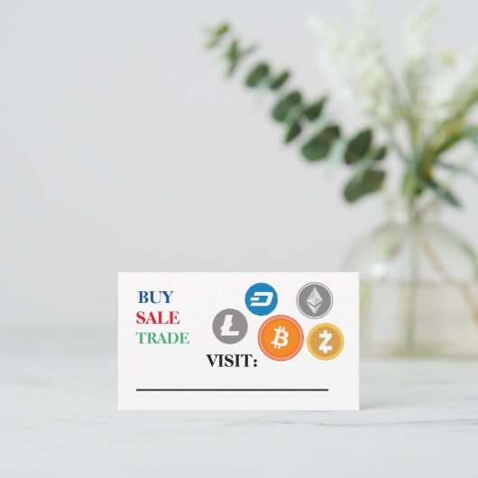 買売買 名刺 (スタンド正面)