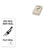 買実在Trumpetミュージカル楽器テック ラバースタンプ (押印)