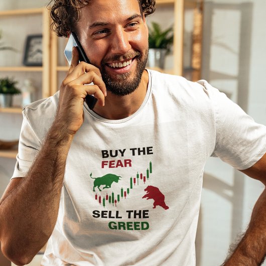 買恐怖心を売る Tシャツ