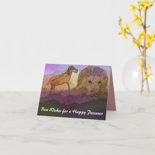 買戻しの過ぎ越しの祝いカードの夜明け カード (黄色い花)