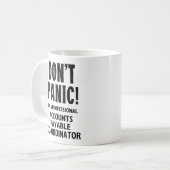 買掛金コーディネーター コーヒーマグカップ (正面左)