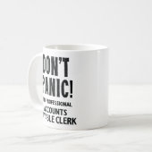 買掛金担当者 コーヒーマグカップ (正面左)