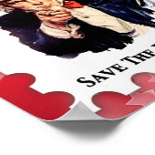 買救社に切手を貼る ポスター (角)