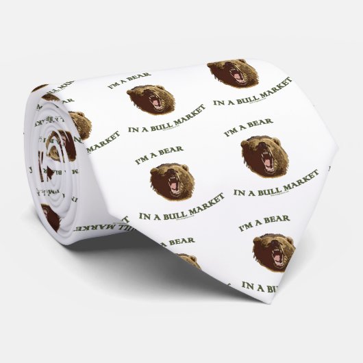 買方相場のくま ネクタイ (ロール)