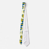 買物のスウェーデンの旗 ネクタイ (裏面)