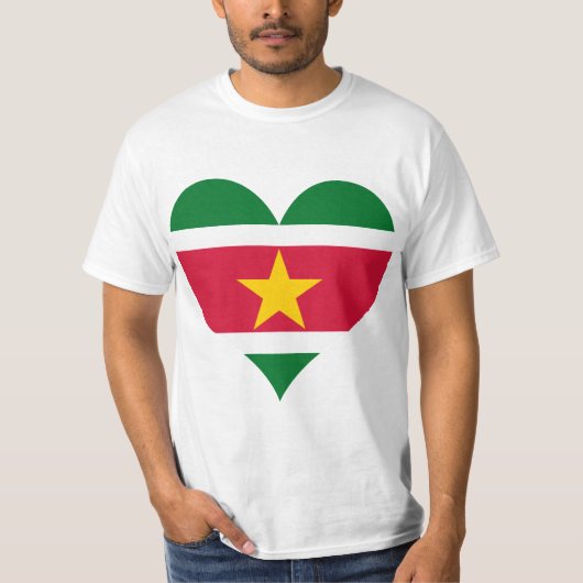 買物のスリナムの旗 Tシャツ (正面)