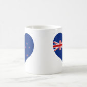 買物のニュージーランドの旗 コーヒーマグカップ (中央)