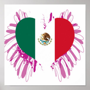 買物のメキシコの旗 ポスター
