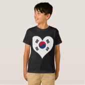 買物の南朝鮮の旗 Tシャツ (正面フル)