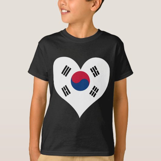 買物の南朝鮮の旗 Tシャツ (正面)