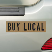 買物の支部 バンパーステッカー (車上)