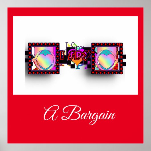 買物の間見ている ポスター (正面)