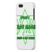 買物のKrav Magaアカデミーの例 iPhoneケース (裏面左)
