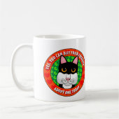 買物友人猫 コーヒーマグカップ (左)