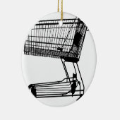 買物車 セラミックオーナメント (右)