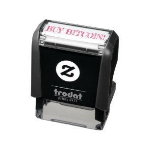 買物BITCOIN! スタンプ・インク セルフインキングスタンプ