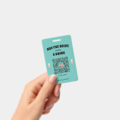 買花嫁にドリンクバッジ バッジ (手持ち)